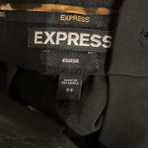 Women’s Black Express Editor Dress Pants (size 4s) - Picture 5 of 5